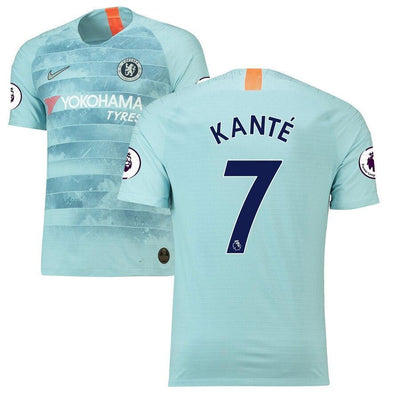 N'Golo Kanté Chelsea Nike 2018/19 Third Authentic Vapor Match Player Jersey – Blue