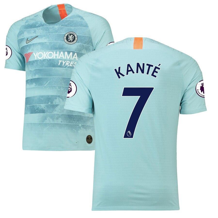 N'Golo Kanté Chelsea Nike 2018/19 Third Authentic Vapor Match Player Jersey – Blue