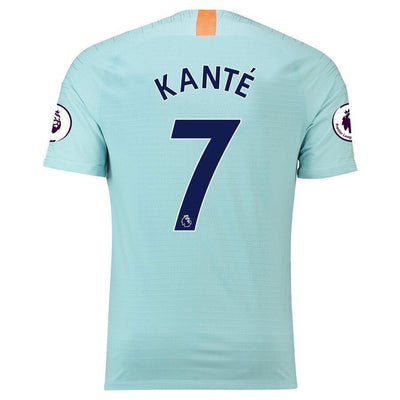 N'Golo Kanté Chelsea Nike 2018/19 Third Authentic Vapor Match Player Jersey – Blue