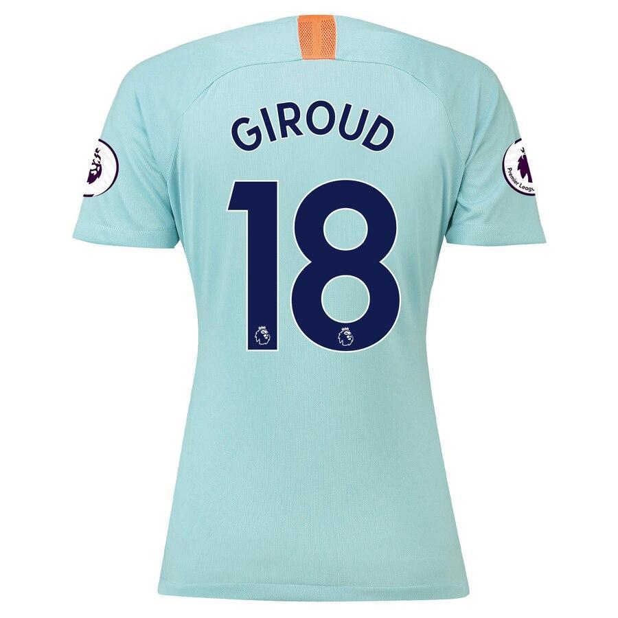 Olivier Giroud Chelsea Nike Women's 2018/19 Third Stadium Replica Player Jersey – Blue