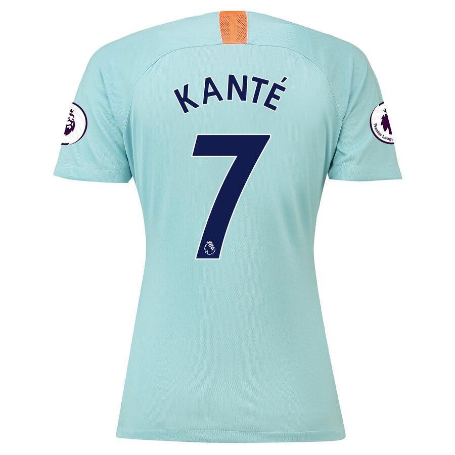 N'Golo Kanté Chelsea Nike Women's 2018/19 Third Stadium Replica Player Jersey – Blue