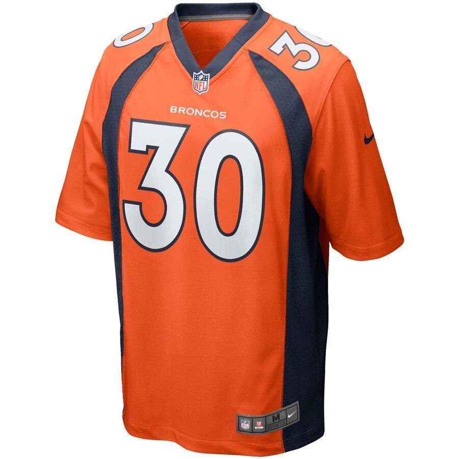 Phillip Lindsay 30 Denver Broncos Alternate Game Jersey