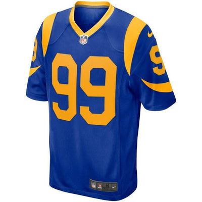 Aaron Donald 99 Los Angeles Rams Royal Player Game Jersey