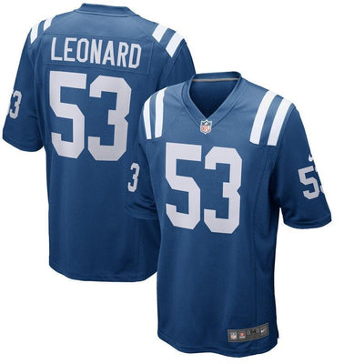Darius Leonard 53 Indianapolis Colts White Game Jersey