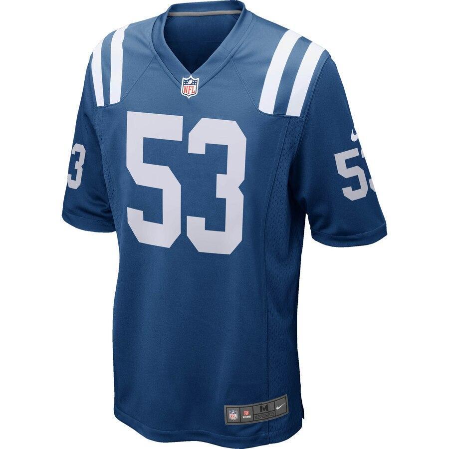 Darius Leonard 53 Indianapolis Colts White Game Jersey