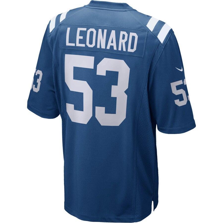 Darius Leonard 53 Indianapolis Colts White Game Jersey