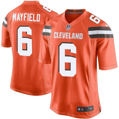 Baker Mayfield 6 Cleveland Browns Youth Player Game Jersey