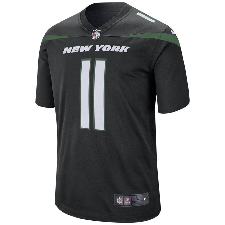 Robby Anderson 11 New York Jets Stealth Black Game Jersey