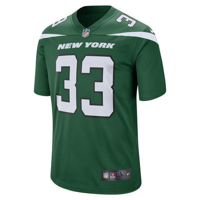 Jamal Adams 33 New York Jets Stealth Black Game Jersey