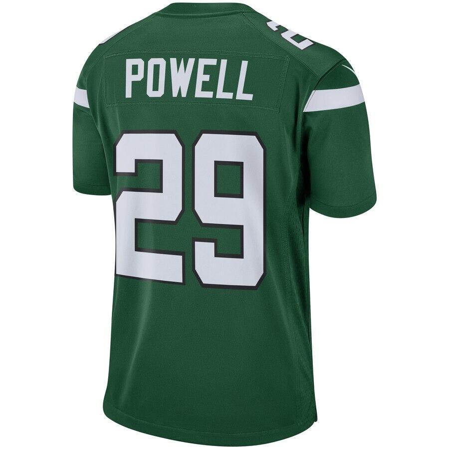 Bilal Powell New York Jets Green Player Game Jersey