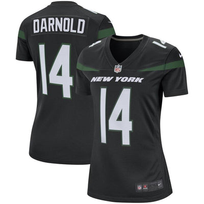 Sam Darnold 14 New York Jets Women's Gotham Green Game Jersey