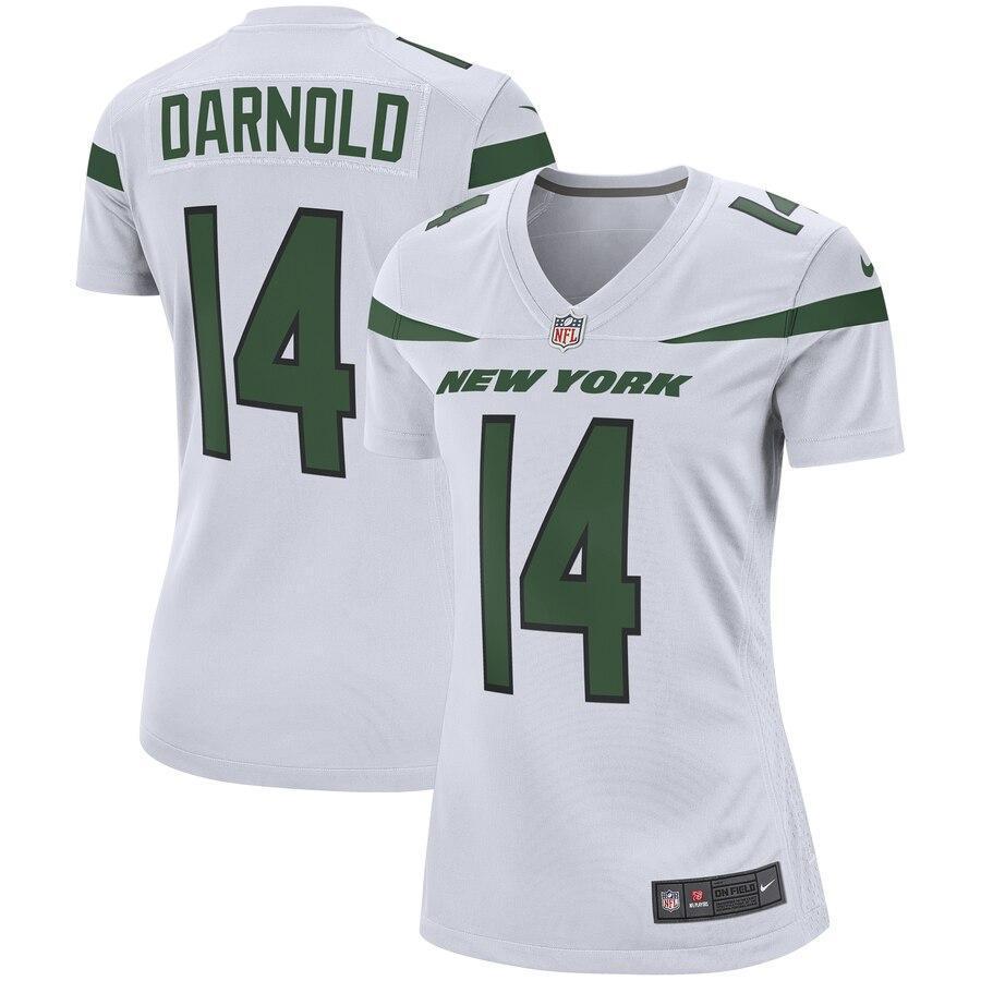 Sam Darnold 14 New York Jets Women's Gotham Game Jersey