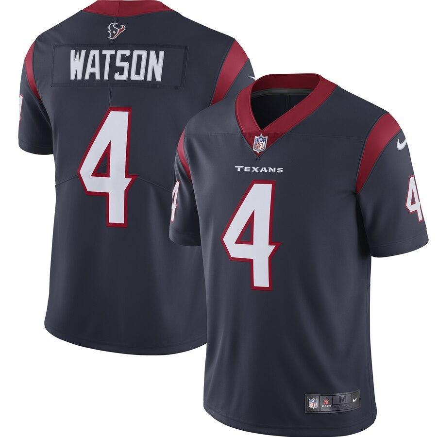 Deshaun Watson 4 Houston Texans Nike Vapor Limited Jersey