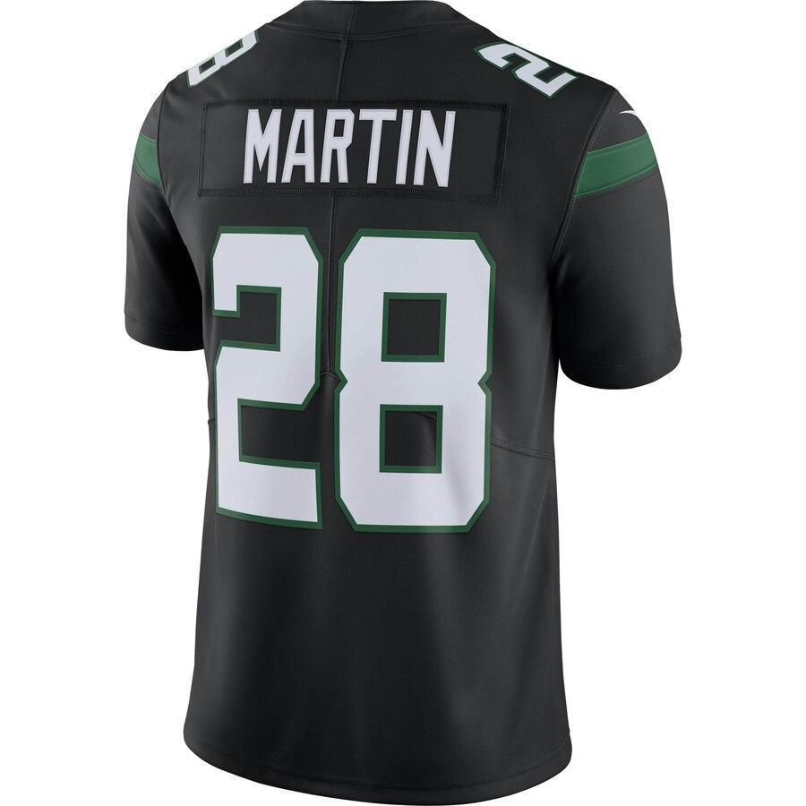 Curtis Martin 28 New York Jets Stealth Black Retired Player Limited Team Jersey