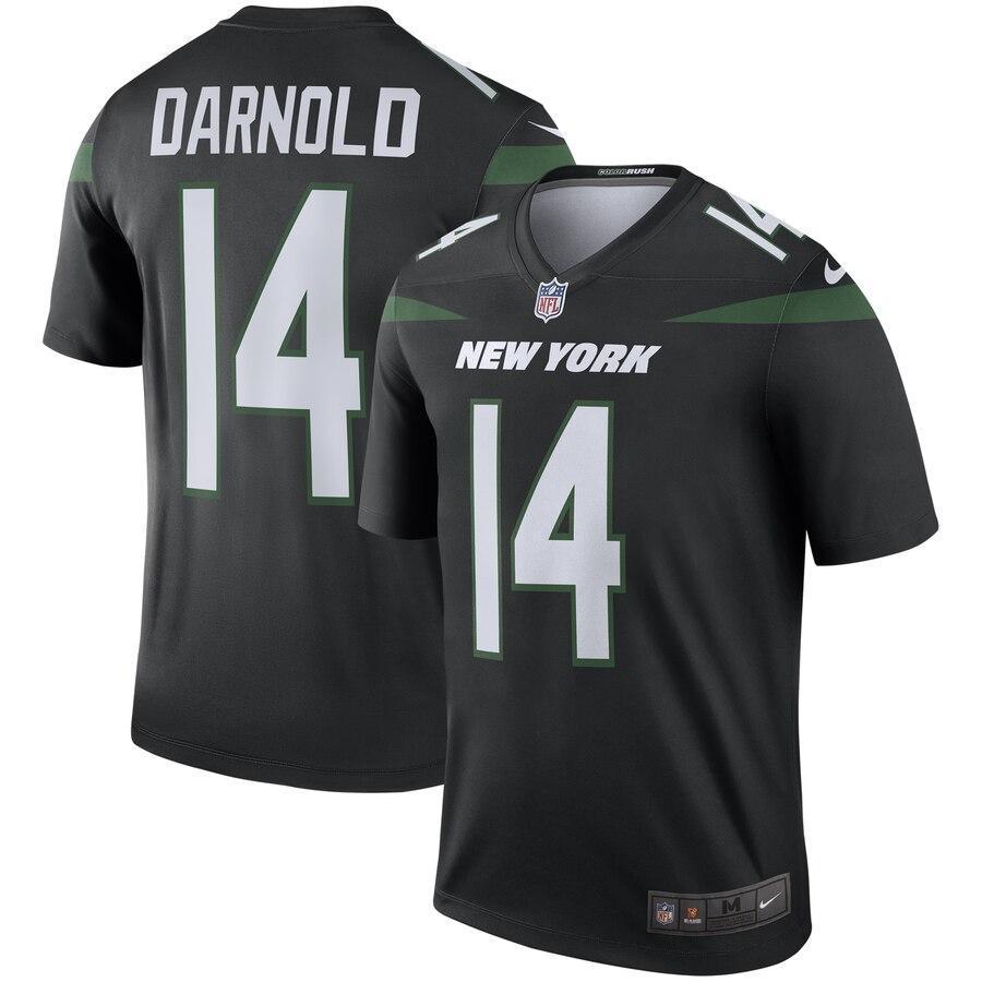 Sam Darnold 14 New York Jets Stealth Rush Legend Jersey
