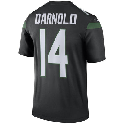 Sam Darnold 14 New York Jets Stealth Rush Legend Jersey