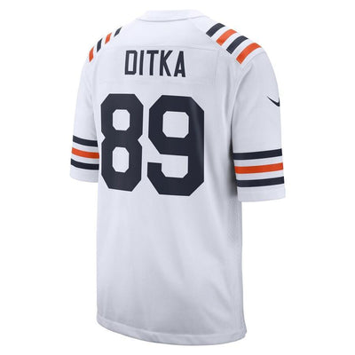 Mike Ditka Chicago Bears White 2019 Alternate Classic Retired Player Game Jersey
