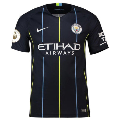 Manchester City Nike 2018/19 Away Replica Stadium Jersey – Navy