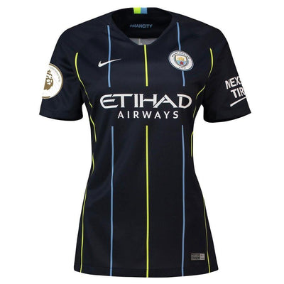 Manchester City Nike Women's 2018/19 Away Replica Stadium Jersey – Navy