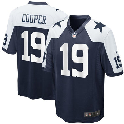 Amari Cooper 19 Dallas Cowboys Navy Alternate Game Jersey