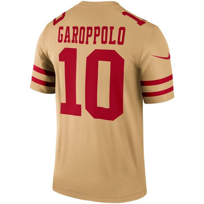 Jimmy Garoppolo San Francisco 49ers Gold Inverted Legend Jersey