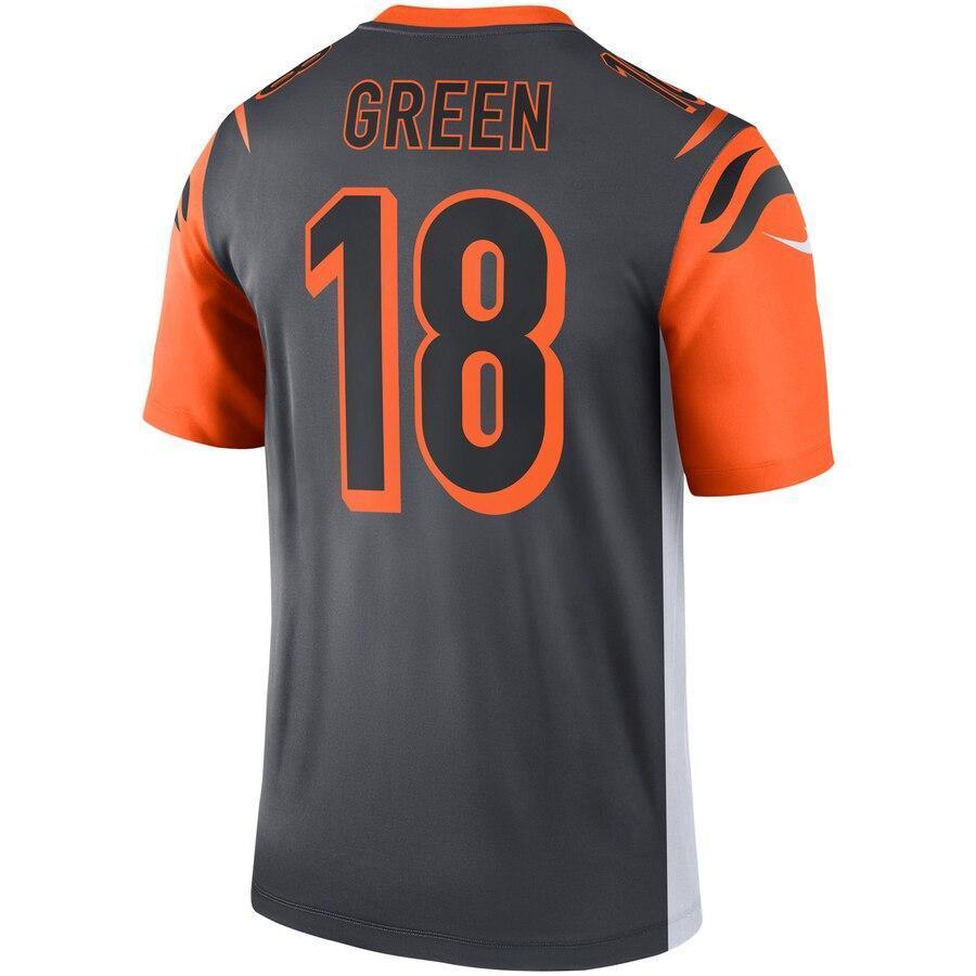 A.J. Green Cincinnati Bengals Silver Inverted Legend Jersey