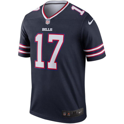 Josh Allen Buffalo Bills Navy Inverted Legend Jersey