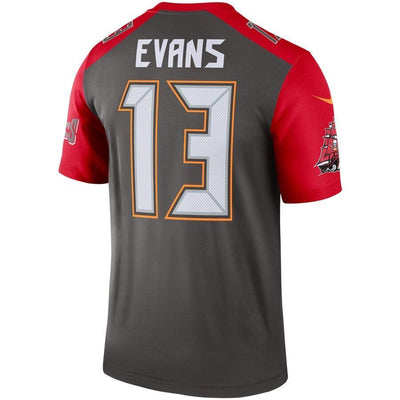 Mike Evans Tampa Bay Buccaneers Pewter Inverted Legend Jersey