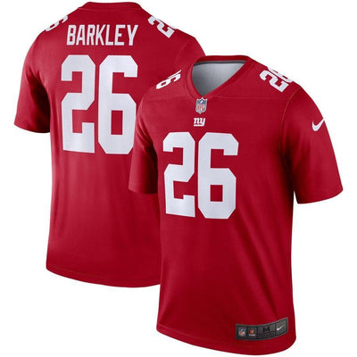 Saquon Barkley 26 New York Giants Red Inverted Legend Jersey