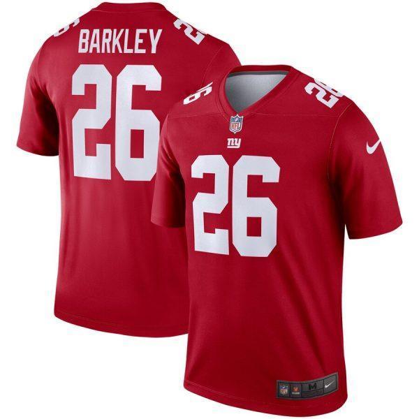 Saquon Barkley New York Giants Inverted Legend Jersey – Red
