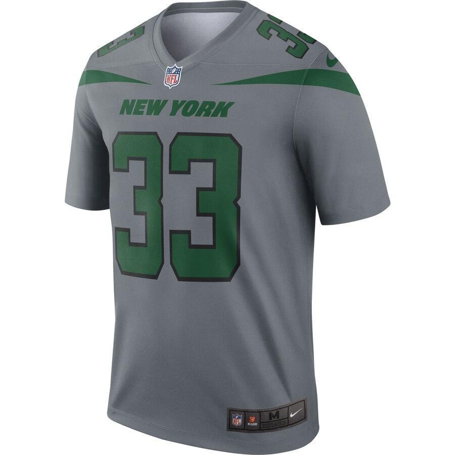 Jamal Adams New York Jets Gray Inverted Legend Jersey