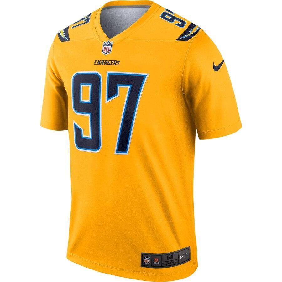 Joey Bosa Los Angeles Chargers Gold Inverted Legend Jersey