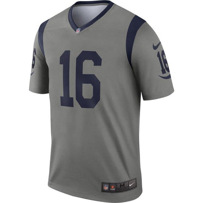 Jared Goff Los Angeles Rams Gray Inverted Legend Jersey
