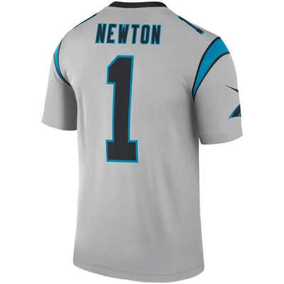 Cam Newton Carolina Panthers Silver Inverted Legend Jersey