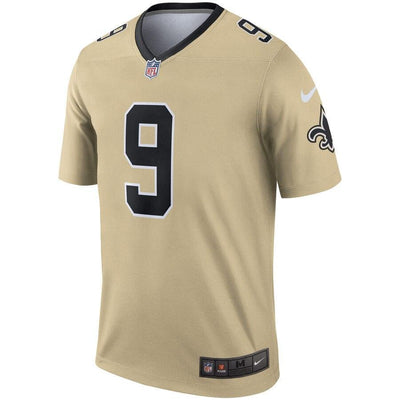 Drew Brees New Orleans Saints Gold Inverted Legend Jersey
