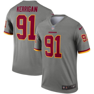 Ryan Kerrigan Washington Redskins Gray Inverted Legend Jersey