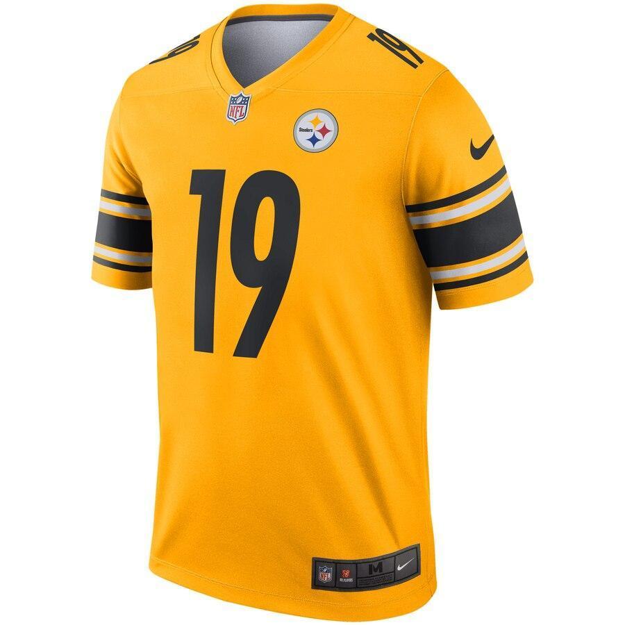 JuJu Smith-Schuster Pittsburgh Steelers Gold Inverted Legend Jersey