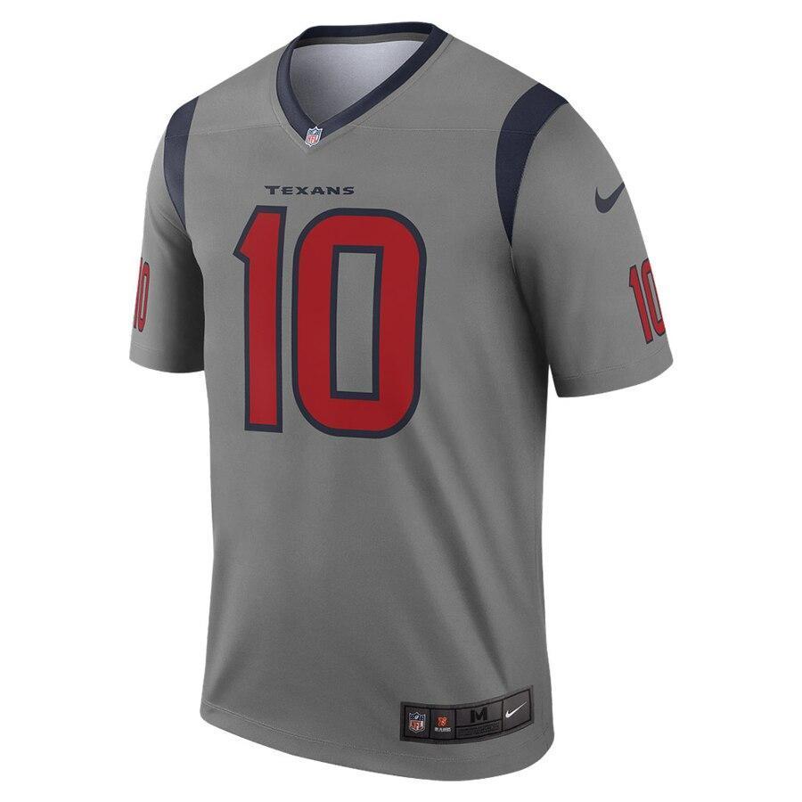 DeAndre Hopkins Houston Texans Gray Inverted Legend Jersey