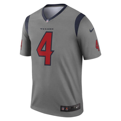 Deshaun Watson Houston Texans Gray Inverted Legend Jersey