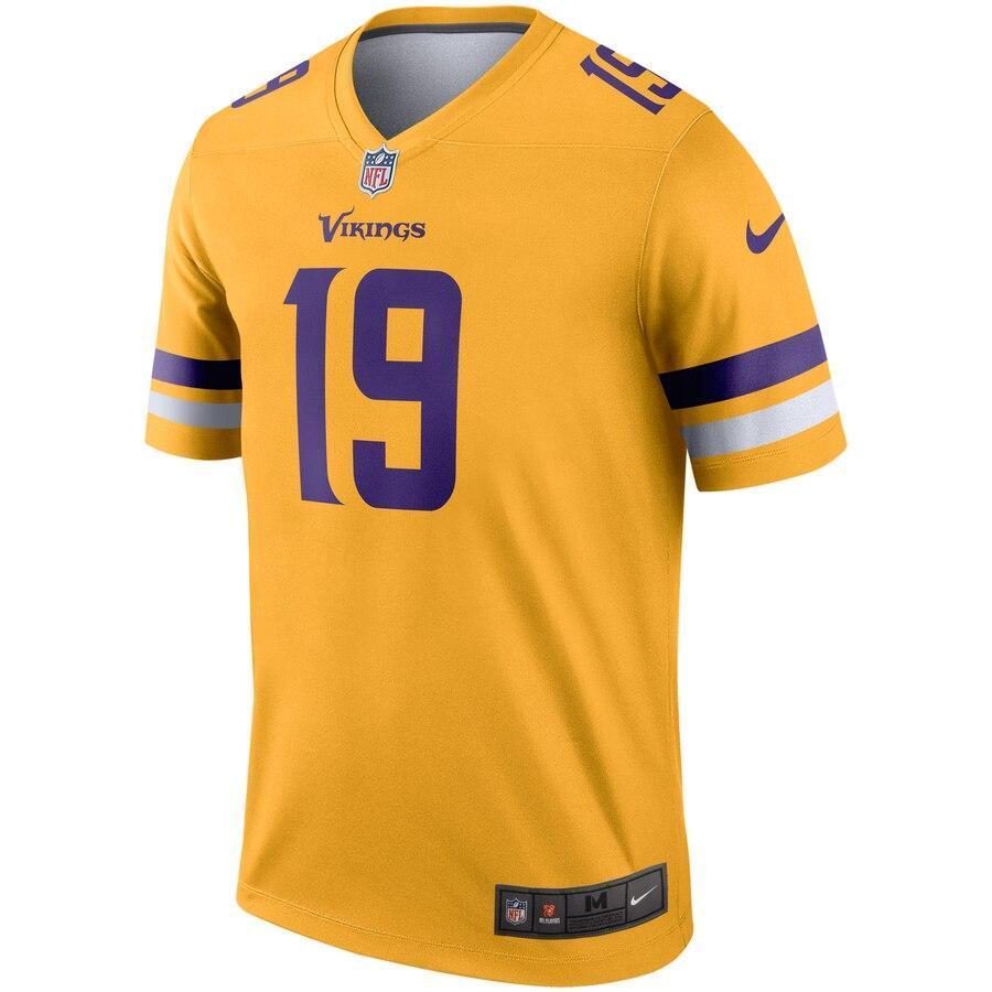 Adam Thielen Minnesota Vikings Gold Inverted Legend Jersey