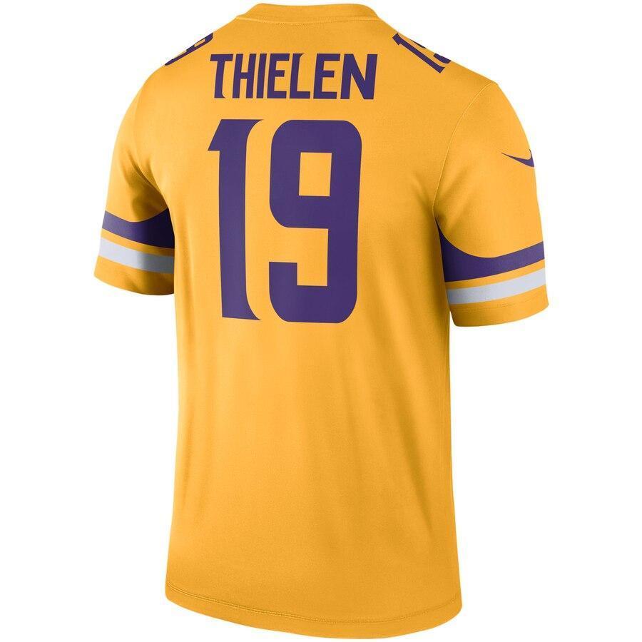 Adam Thielen Minnesota Vikings Gold Inverted Legend Jersey
