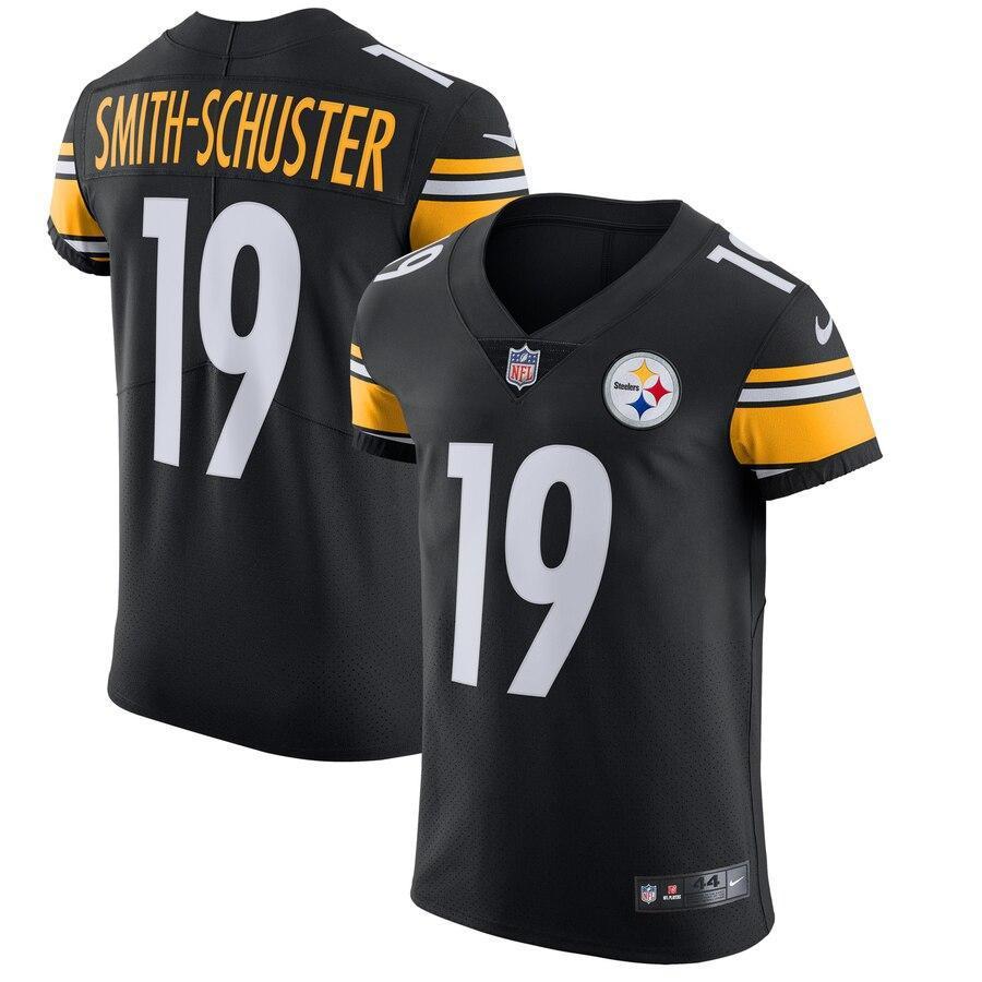 Juju Smith-Schuster Pittsburgh Steelers Black Vapor Elite Jersey