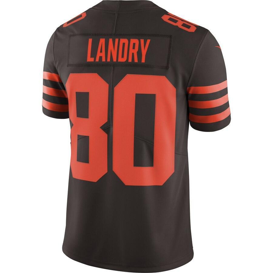 Jarvis Landry Cleveland Browns Brown Color Rush Vapor Limited Jersey