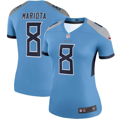 Marcus Mariota Tennessee Titans Women's Light Blue Legend Team Jersey