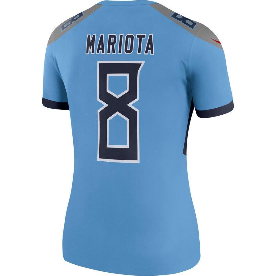 Marcus Mariota Tennessee Titans Women's Light Blue Legend Team Jersey