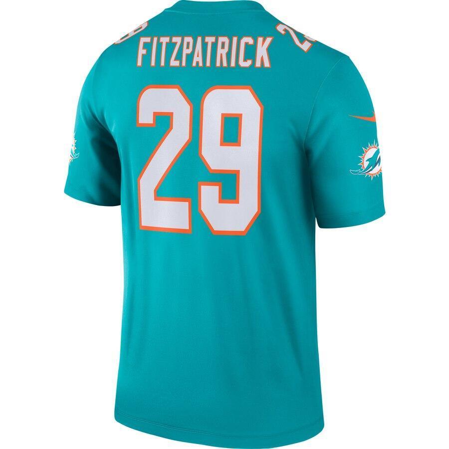 Minkah Fitzpatrick Miami Dolphins Aqua Legend Jersey