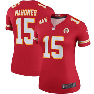 Patrick Mahomes Kansas City Chiefs Women's Red Legend Team Jersey