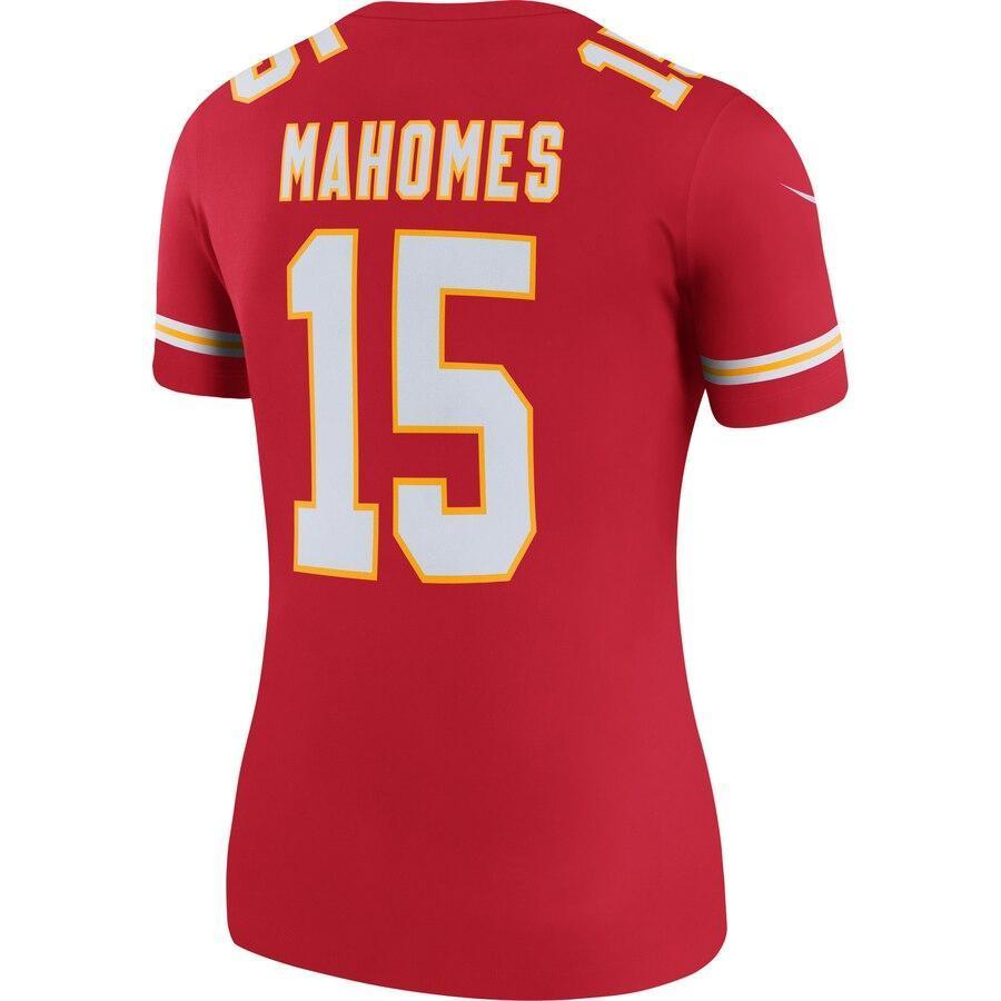 Patrick Mahomes Kansas City Chiefs Women's Red Legend Team Jersey