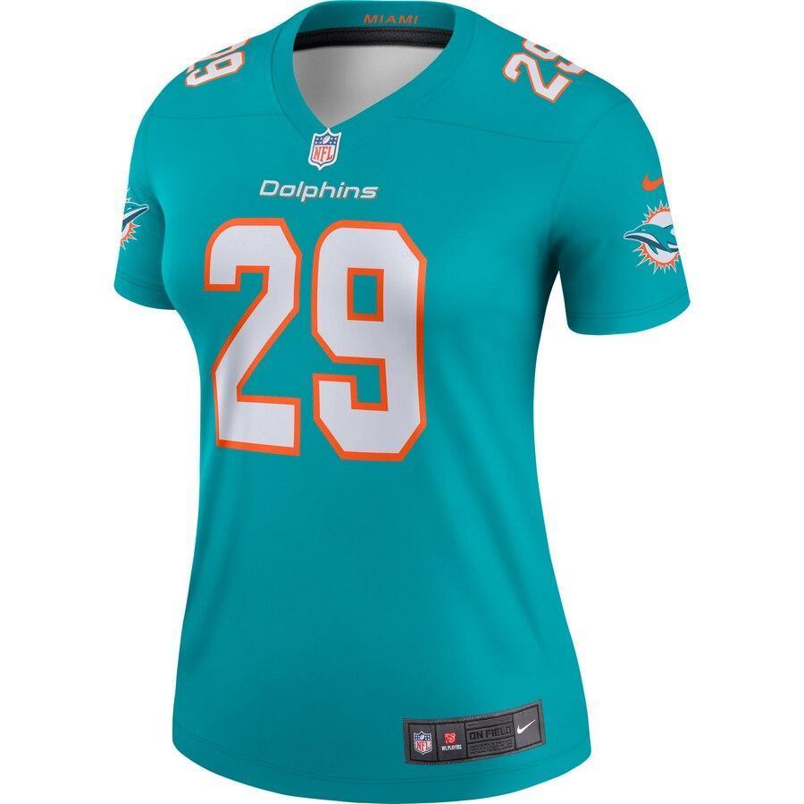Minkah Fitzpatrick Miami Dolphins Women's Aqua Legend Team Jersey