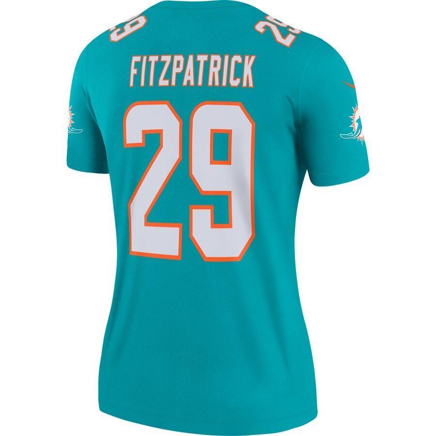 Minkah Fitzpatrick Miami Dolphins Women's Aqua Legend Team Jersey